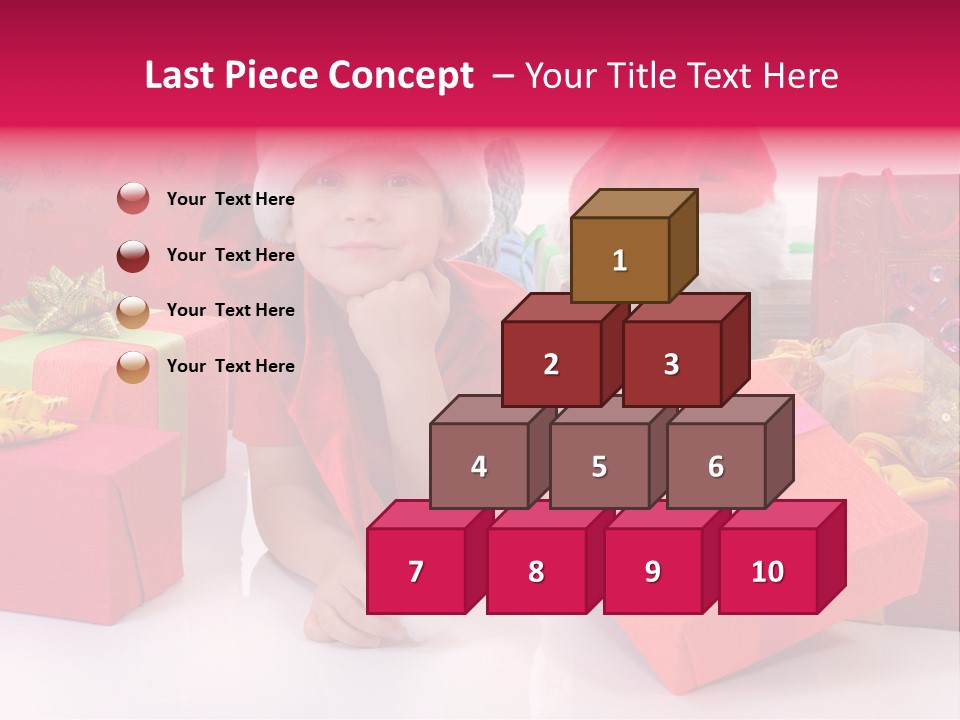 Boy Colour Love PowerPoint Template