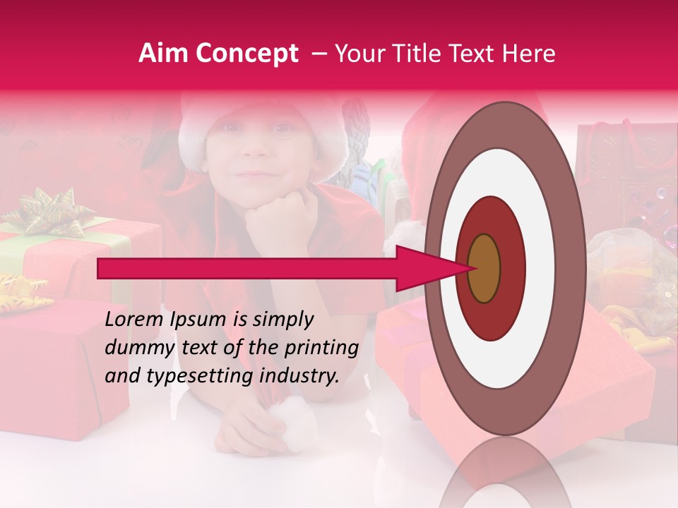 Boy Colour Love PowerPoint Template