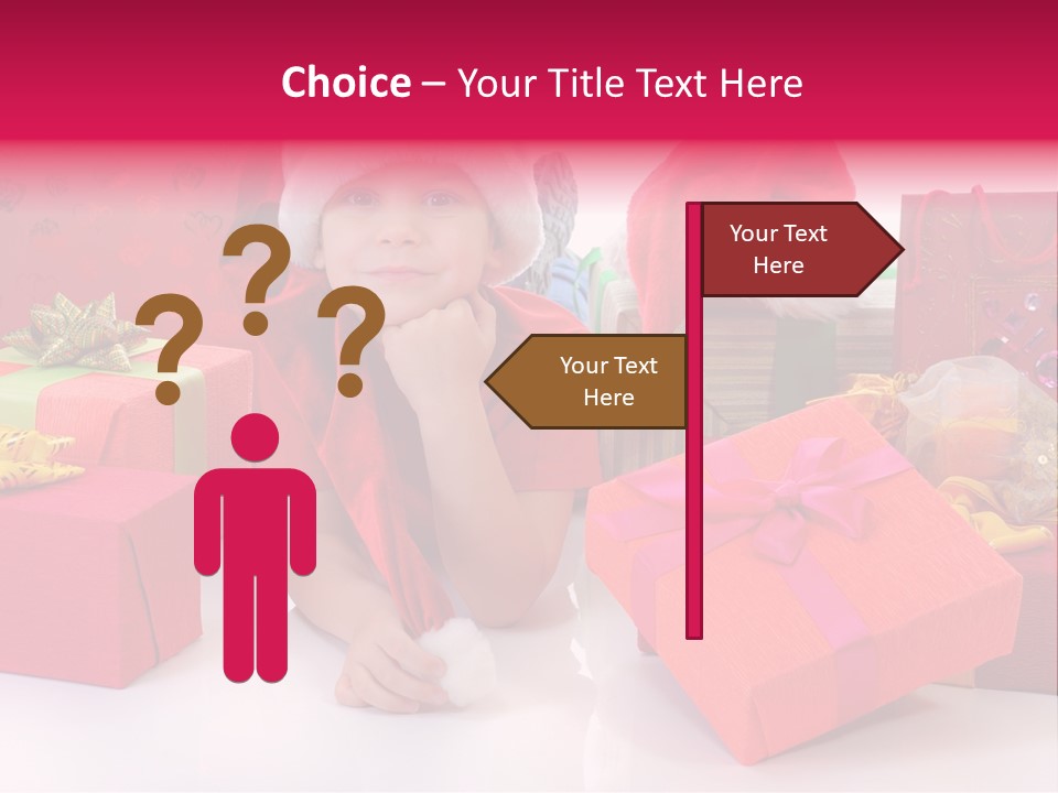 Boy Colour Love PowerPoint Template