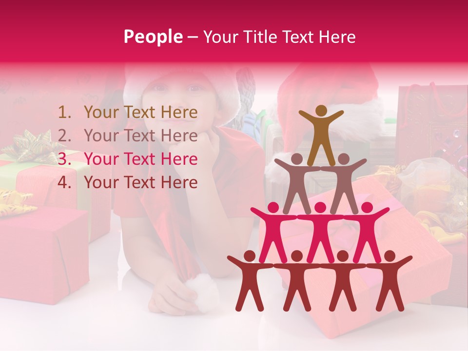 Boy Colour Love PowerPoint Template