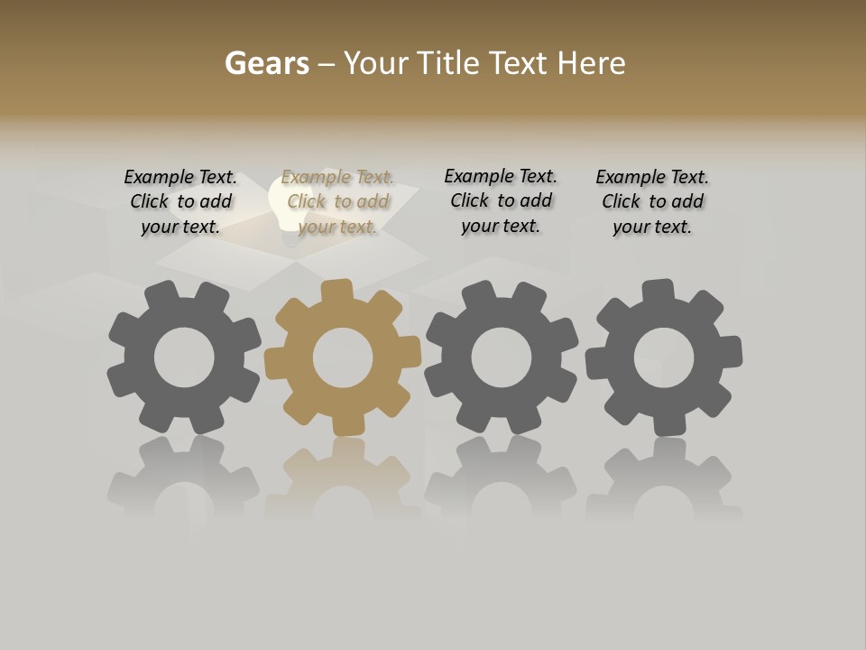 Business Conventional Glow PowerPoint Template