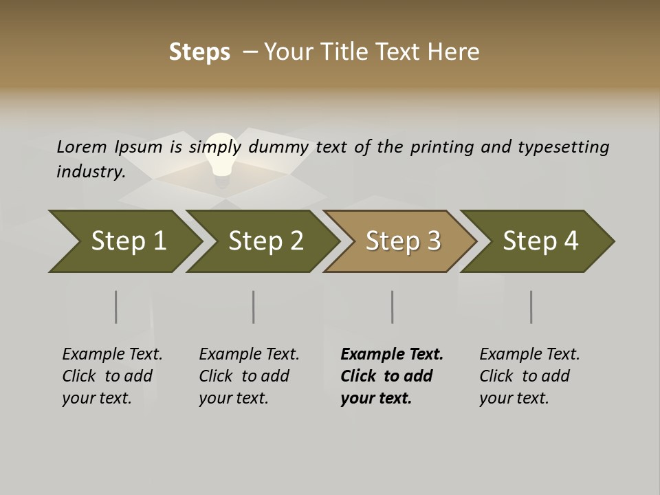 Business Conventional Glow PowerPoint Template