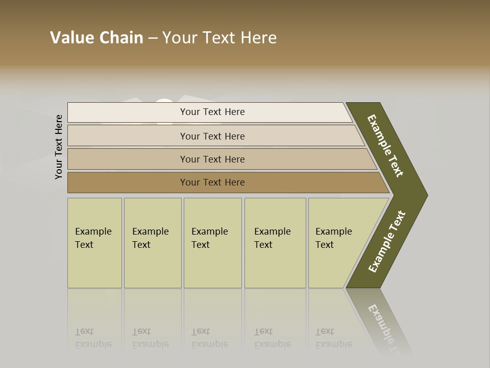 Business Conventional Glow PowerPoint Template