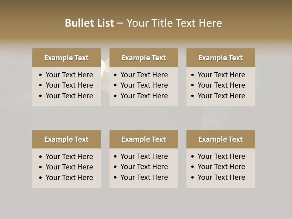 Business Conventional Glow PowerPoint Template
