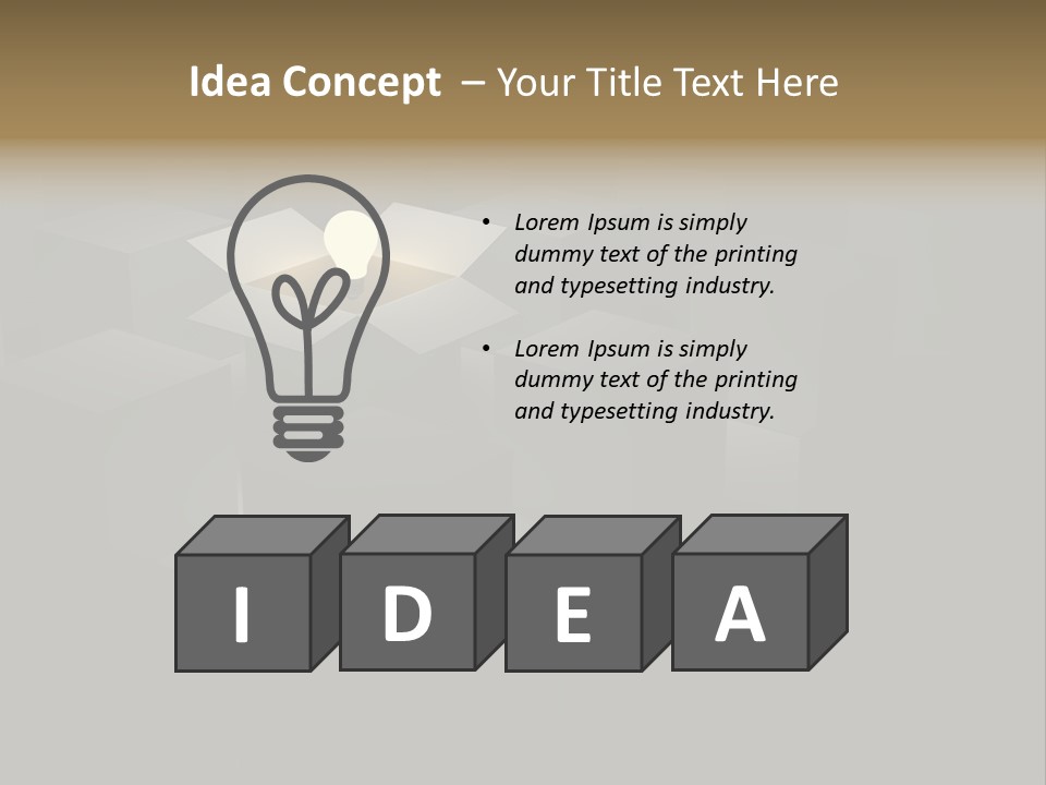 Business Conventional Glow PowerPoint Template