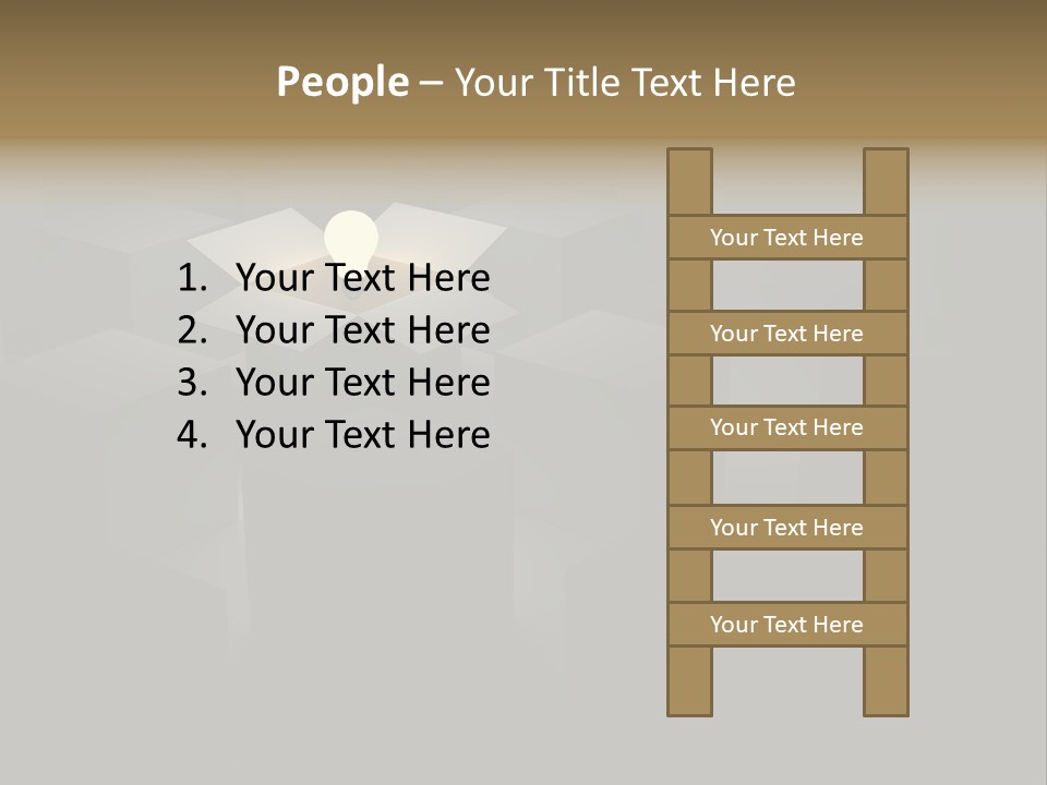 Business Conventional Glow PowerPoint Template