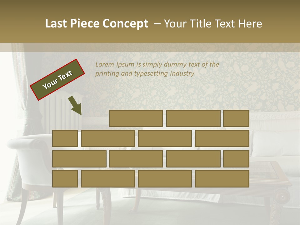 Wallpaper Space Table PowerPoint Template