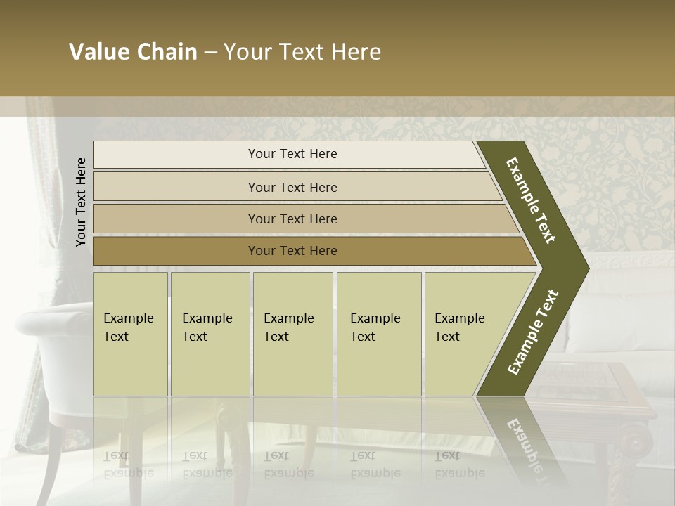 Wallpaper Space Table PowerPoint Template