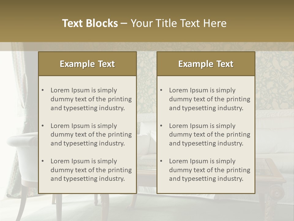 Wallpaper Space Table PowerPoint Template