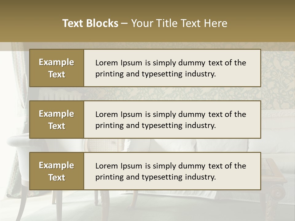 Wallpaper Space Table PowerPoint Template
