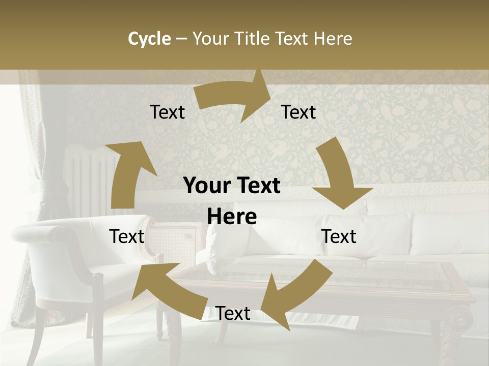 Wallpaper Space Table PowerPoint Template