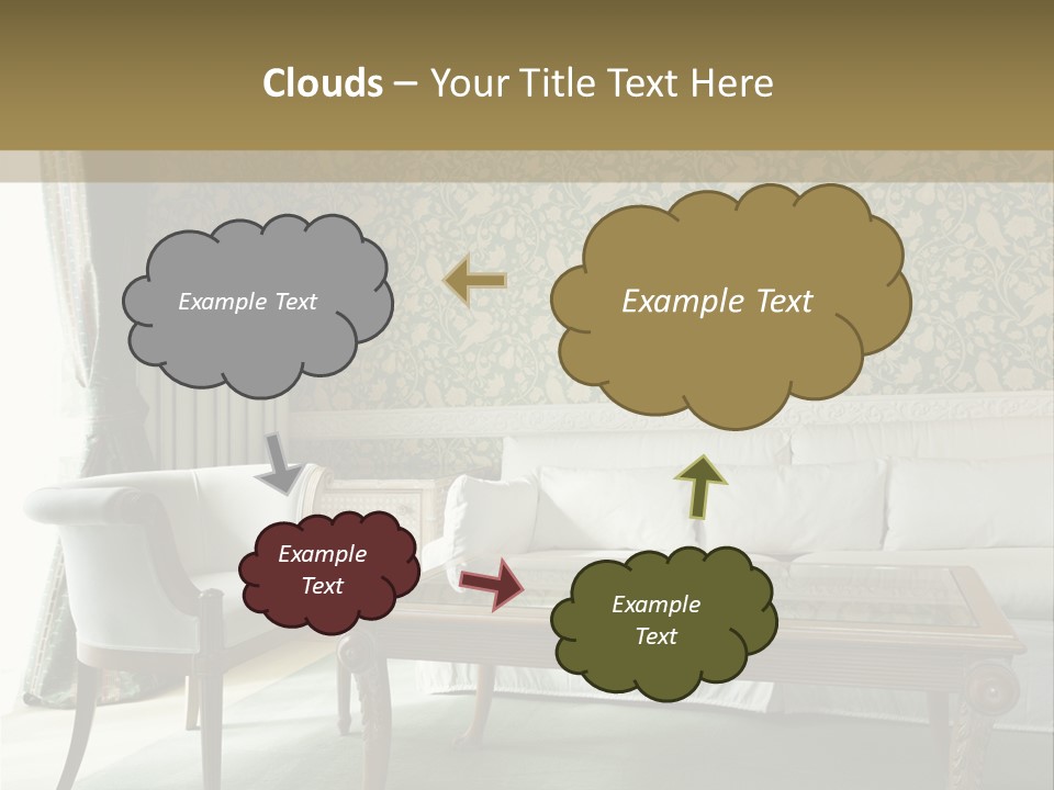 Wallpaper Space Table PowerPoint Template