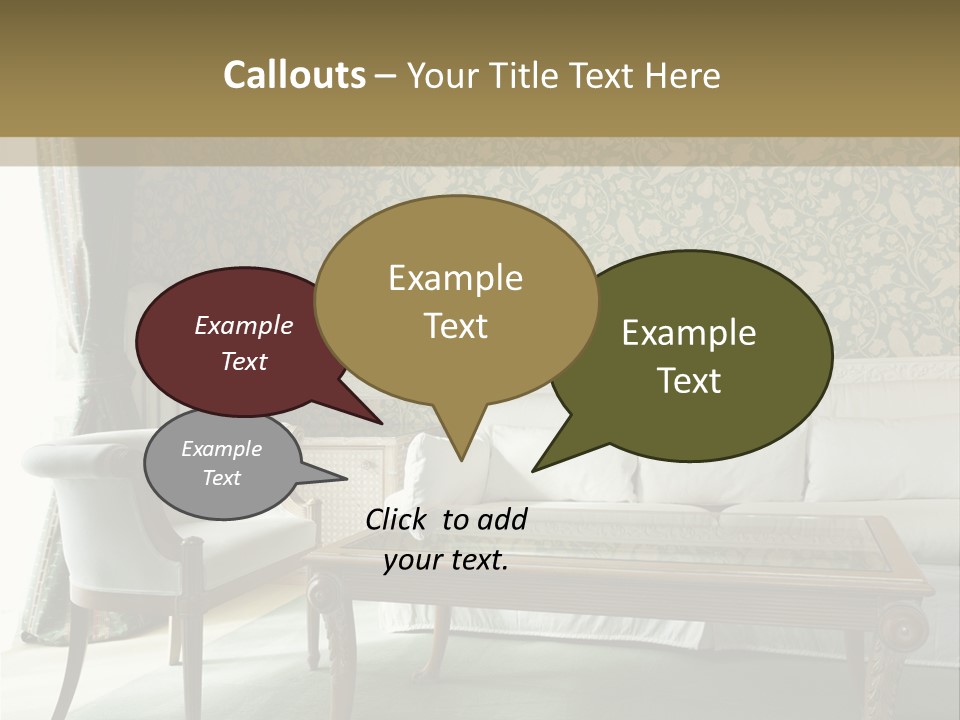 Wallpaper Space Table PowerPoint Template