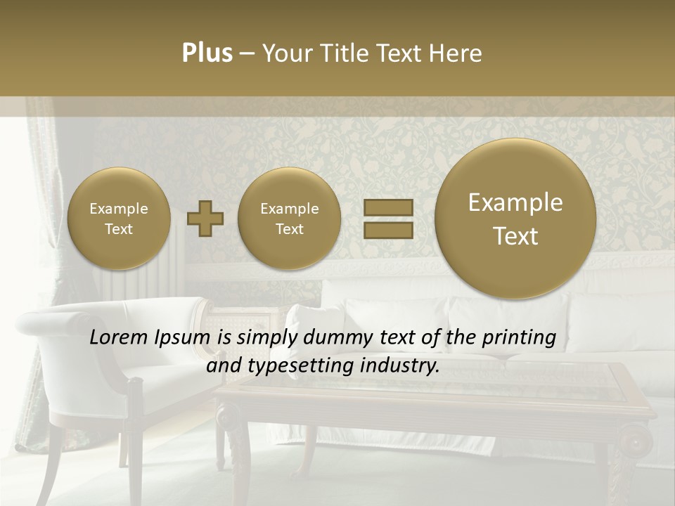 Wallpaper Space Table PowerPoint Template