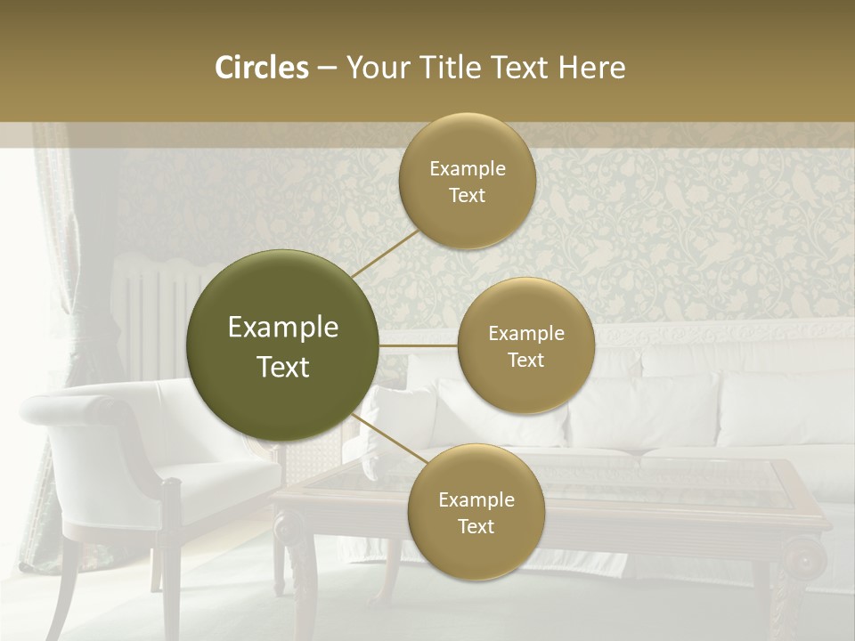 Wallpaper Space Table PowerPoint Template