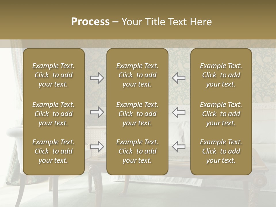 Wallpaper Space Table PowerPoint Template