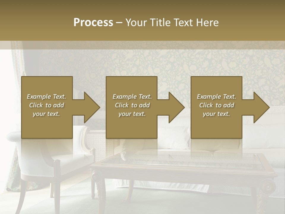 Wallpaper Space Table PowerPoint Template