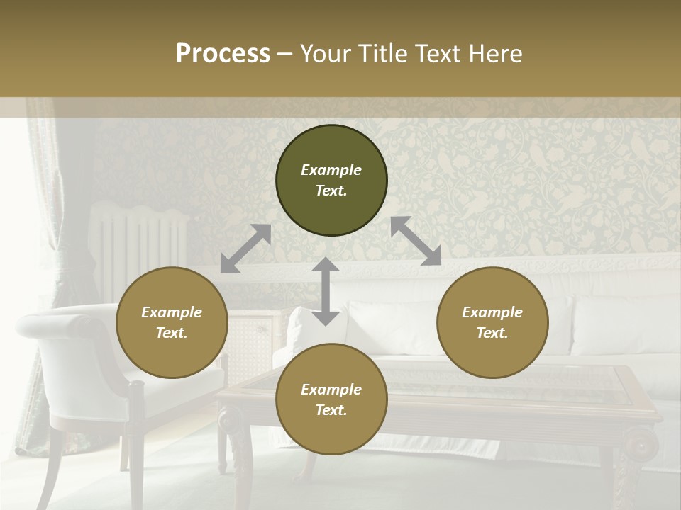 Wallpaper Space Table PowerPoint Template