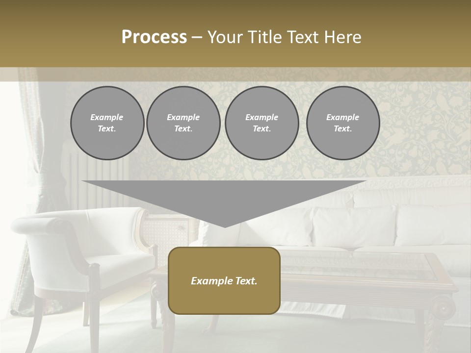 Wallpaper Space Table PowerPoint Template