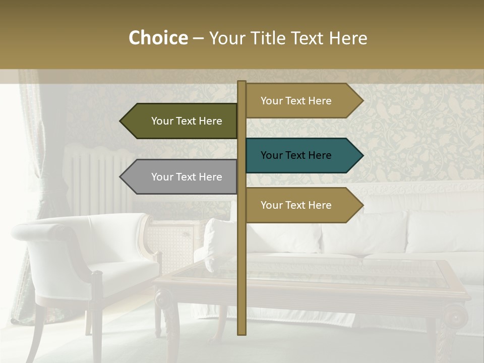 Wallpaper Space Table PowerPoint Template