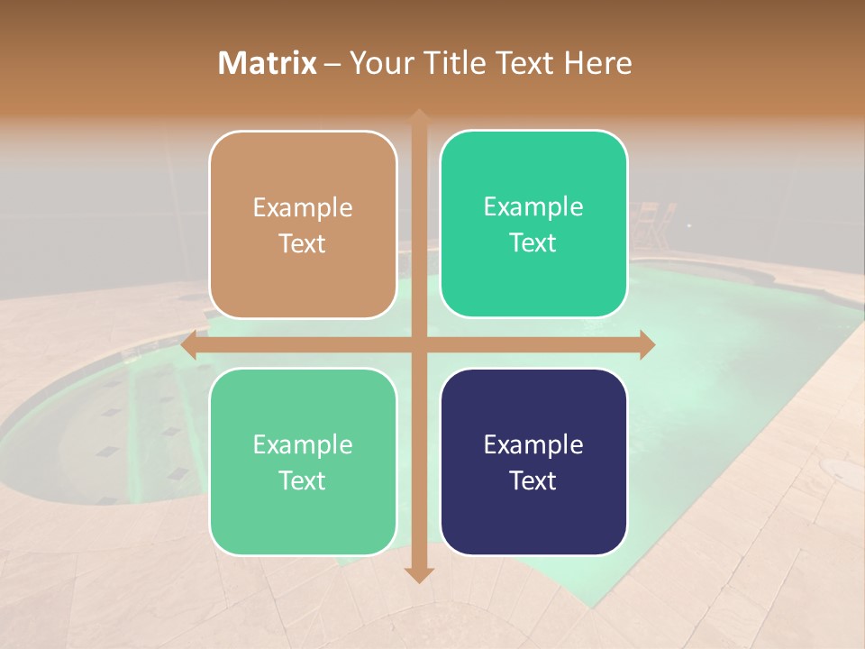 Residential Night Time Grass PowerPoint Template