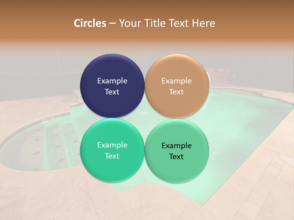 Residential Night Time Grass PowerPoint Template