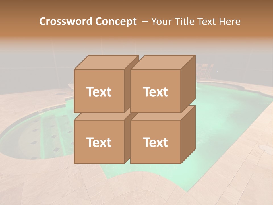 Residential Night Time Grass PowerPoint Template