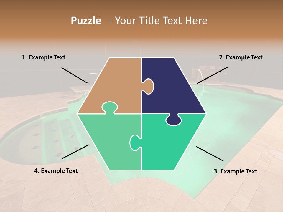 Residential Night Time Grass PowerPoint Template