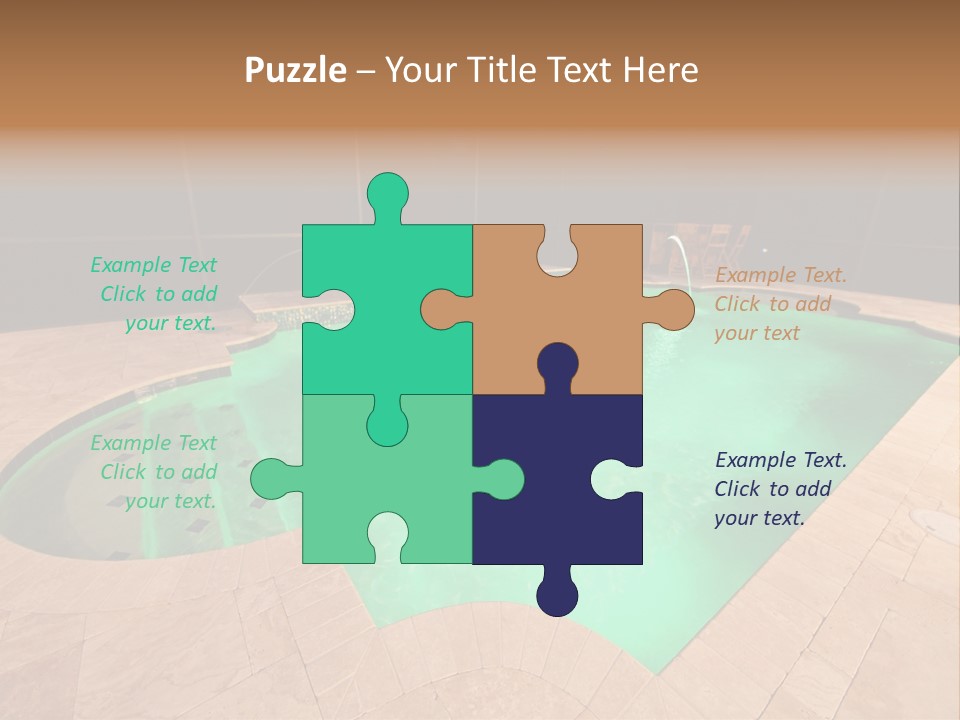 Residential Night Time Grass PowerPoint Template