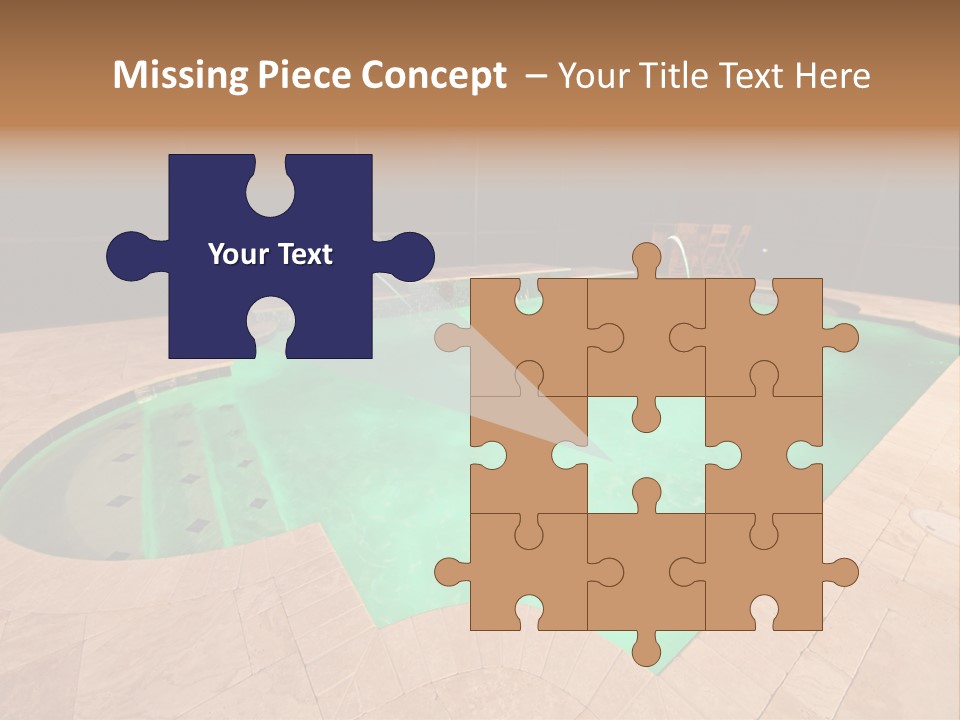 Residential Night Time Grass PowerPoint Template