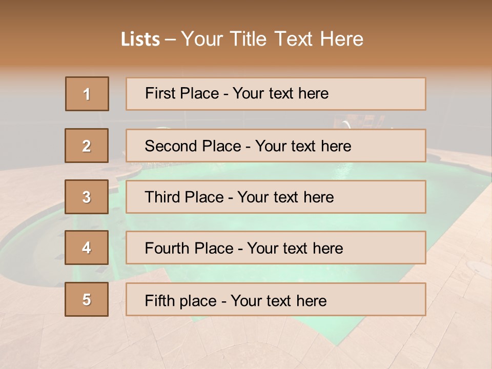 Residential Night Time Grass PowerPoint Template