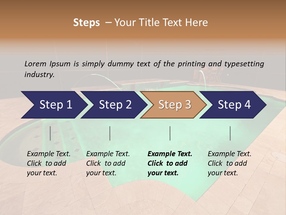 Residential Night Time Grass PowerPoint Template