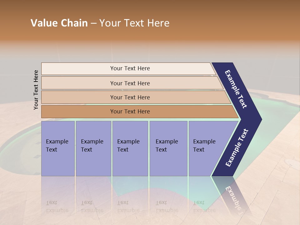 Residential Night Time Grass PowerPoint Template