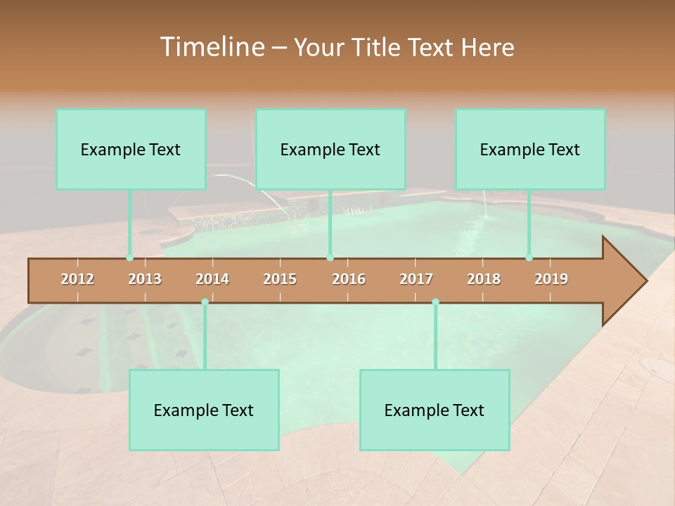 Residential Night Time Grass PowerPoint Template