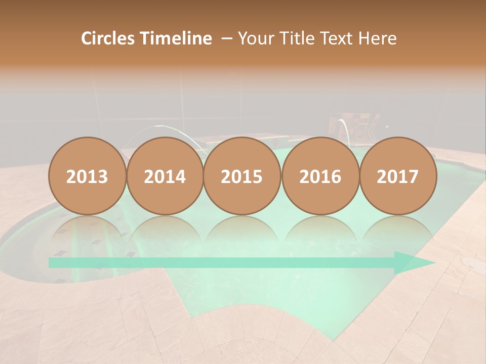 Residential Night Time Grass PowerPoint Template