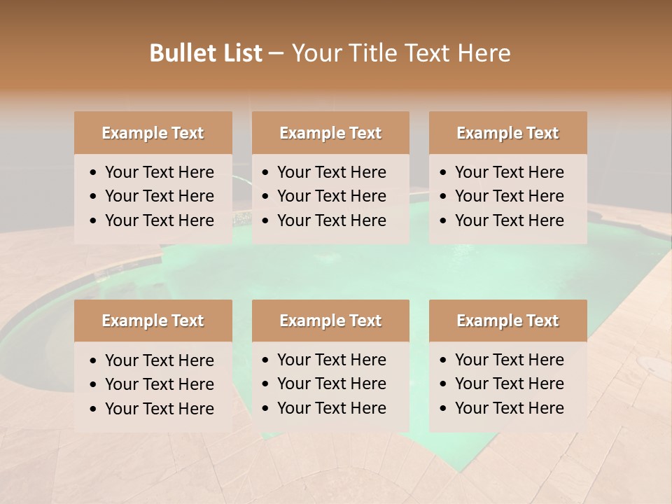 Residential Night Time Grass PowerPoint Template