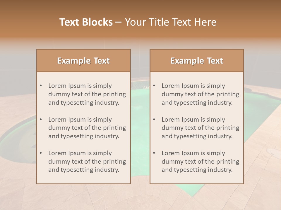 Residential Night Time Grass PowerPoint Template