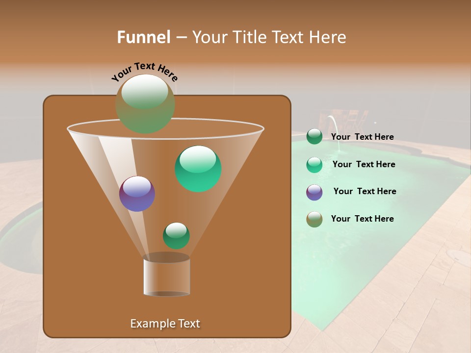 Residential Night Time Grass PowerPoint Template