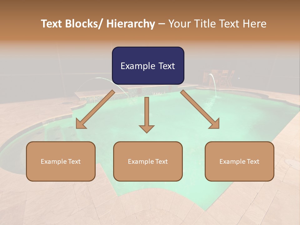 Residential Night Time Grass PowerPoint Template