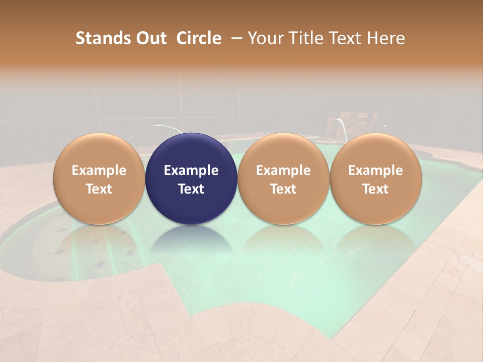 Residential Night Time Grass PowerPoint Template