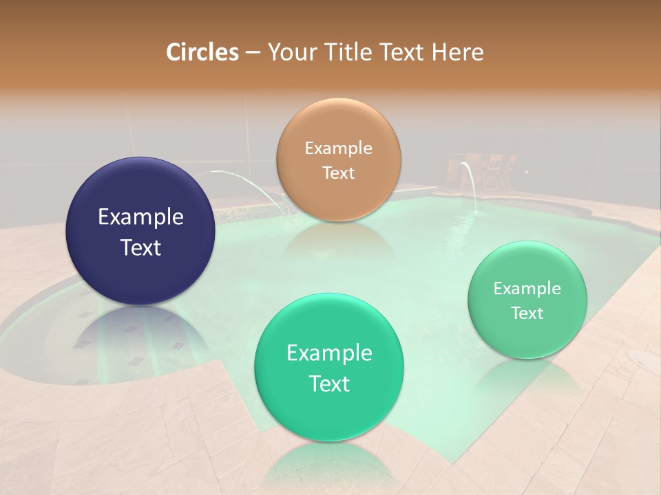 Residential Night Time Grass PowerPoint Template