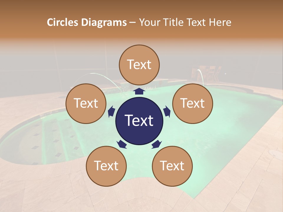 Residential Night Time Grass PowerPoint Template