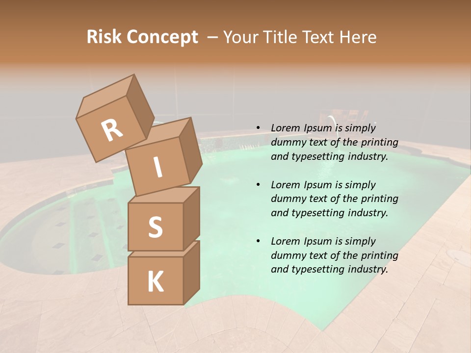 Residential Night Time Grass PowerPoint Template