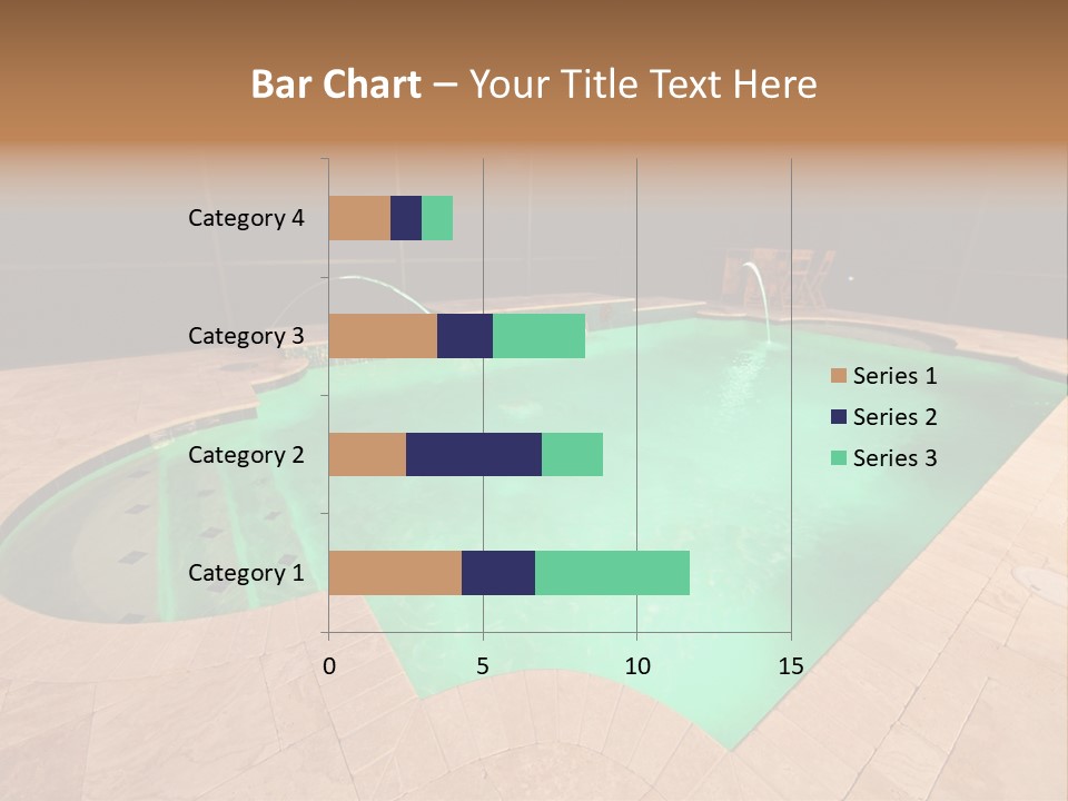 Residential Night Time Grass PowerPoint Template