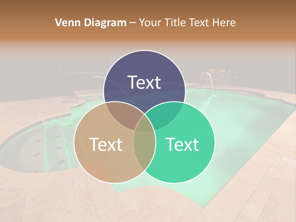 Residential Night Time Grass PowerPoint Template