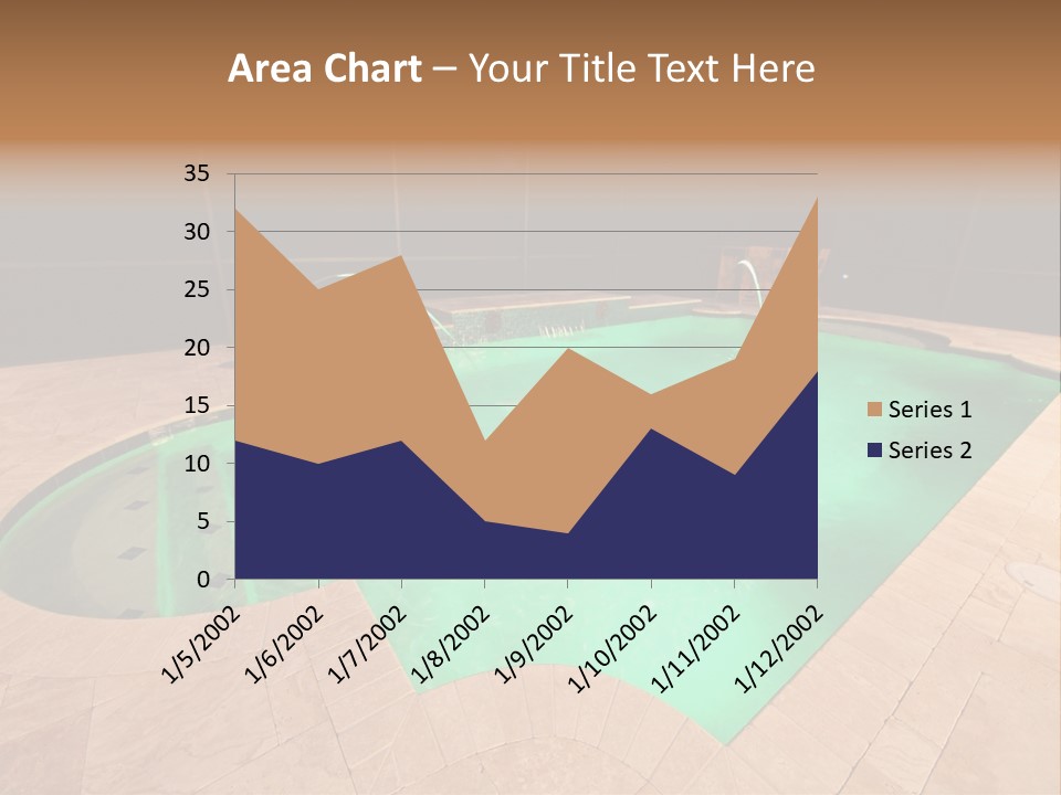 Residential Night Time Grass PowerPoint Template