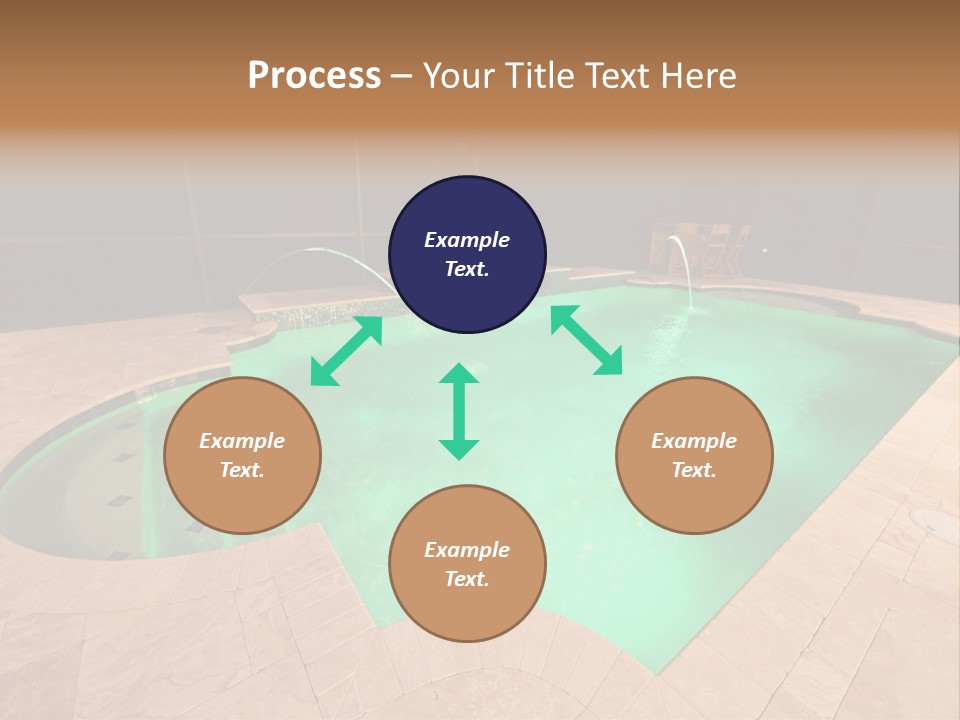 Residential Night Time Grass PowerPoint Template