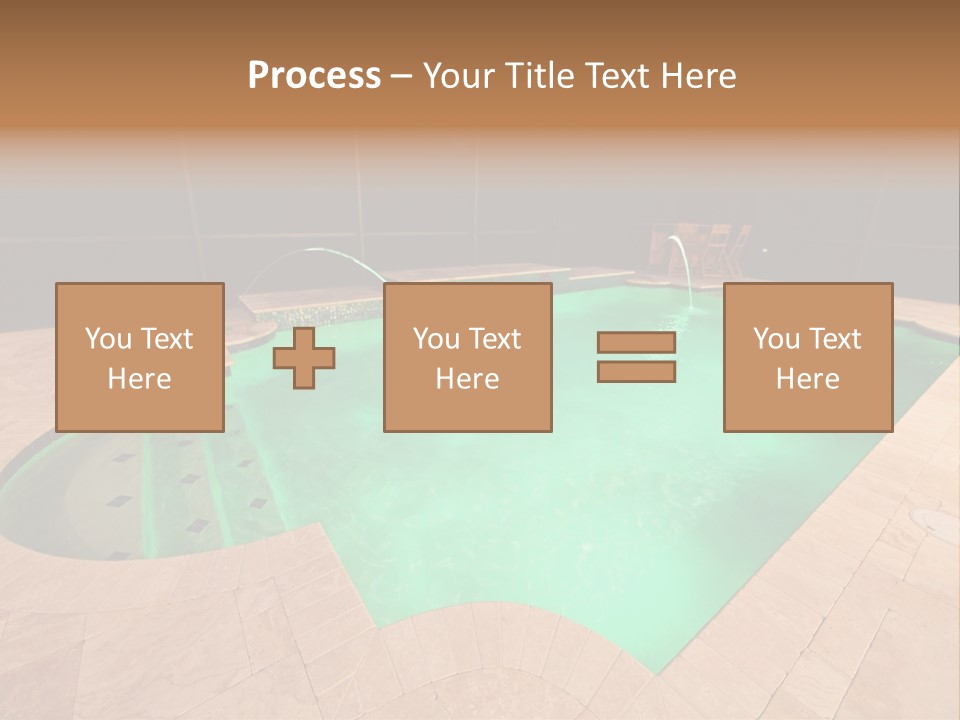 Residential Night Time Grass PowerPoint Template