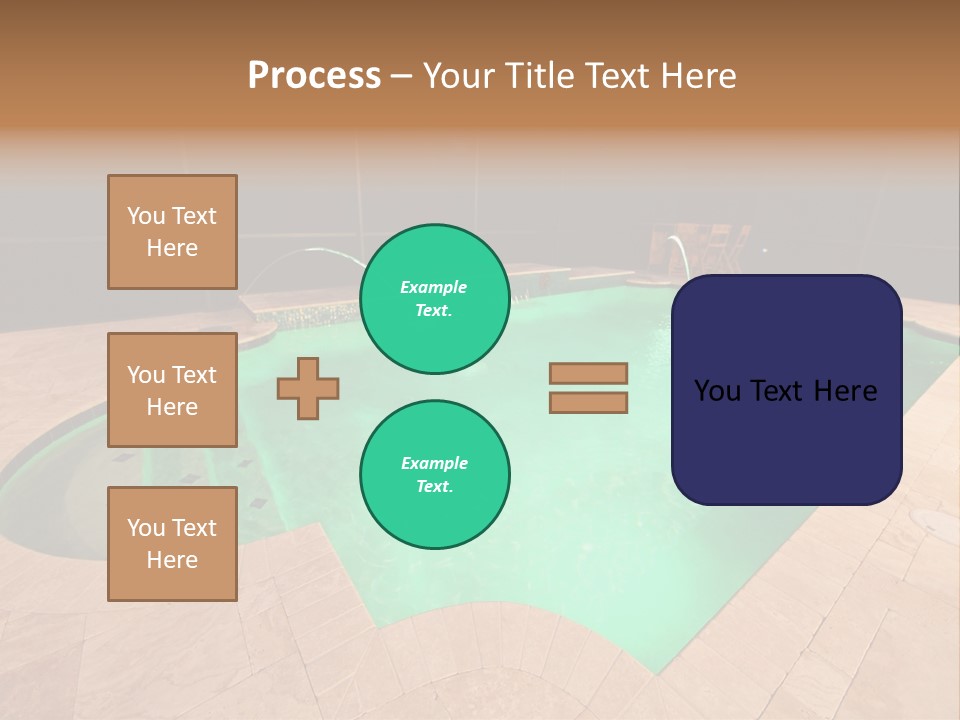 Residential Night Time Grass PowerPoint Template
