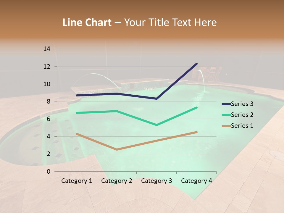 Residential Night Time Grass PowerPoint Template
